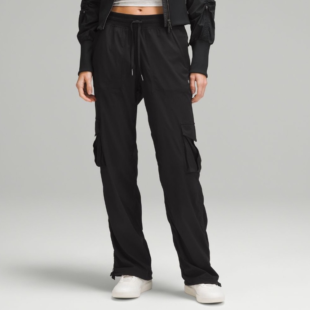 lululemon Dance Studio Relaxed-Fit Mid-Rise
Cargo Pant (Black)